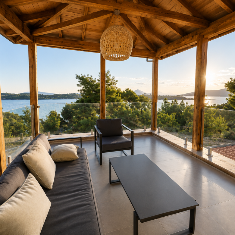 Moderna vila u Vurvuruu, Halkidiki