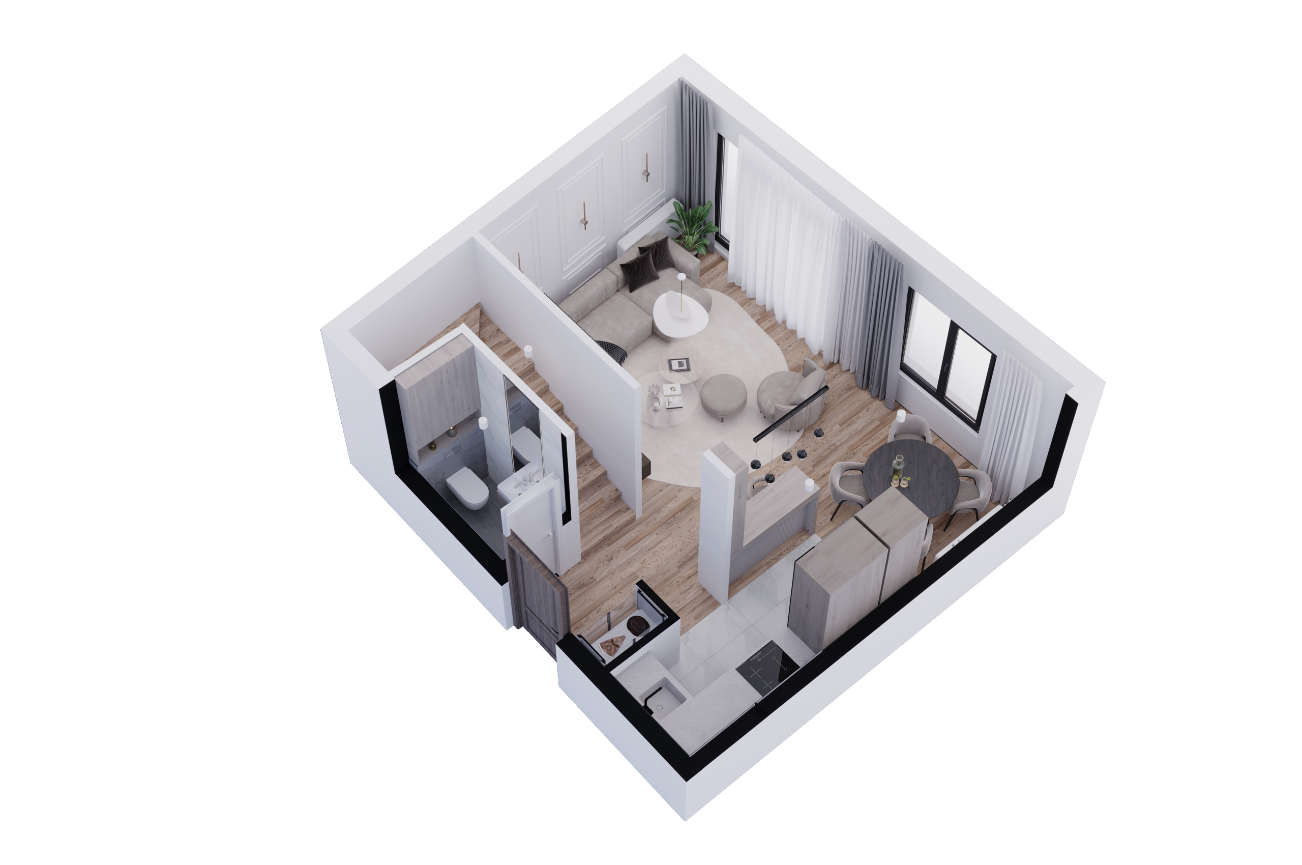 METOHIJSKA 6 VRAČAR – Duplex koji osvaja rasporedom i lokacijom.